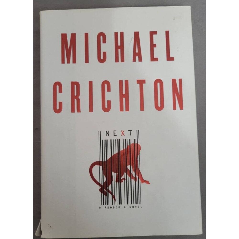 Next Michael Crichton Book Hardback First Edition